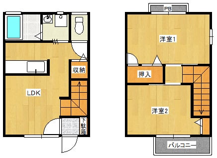 ALTA周布103号室_間取図